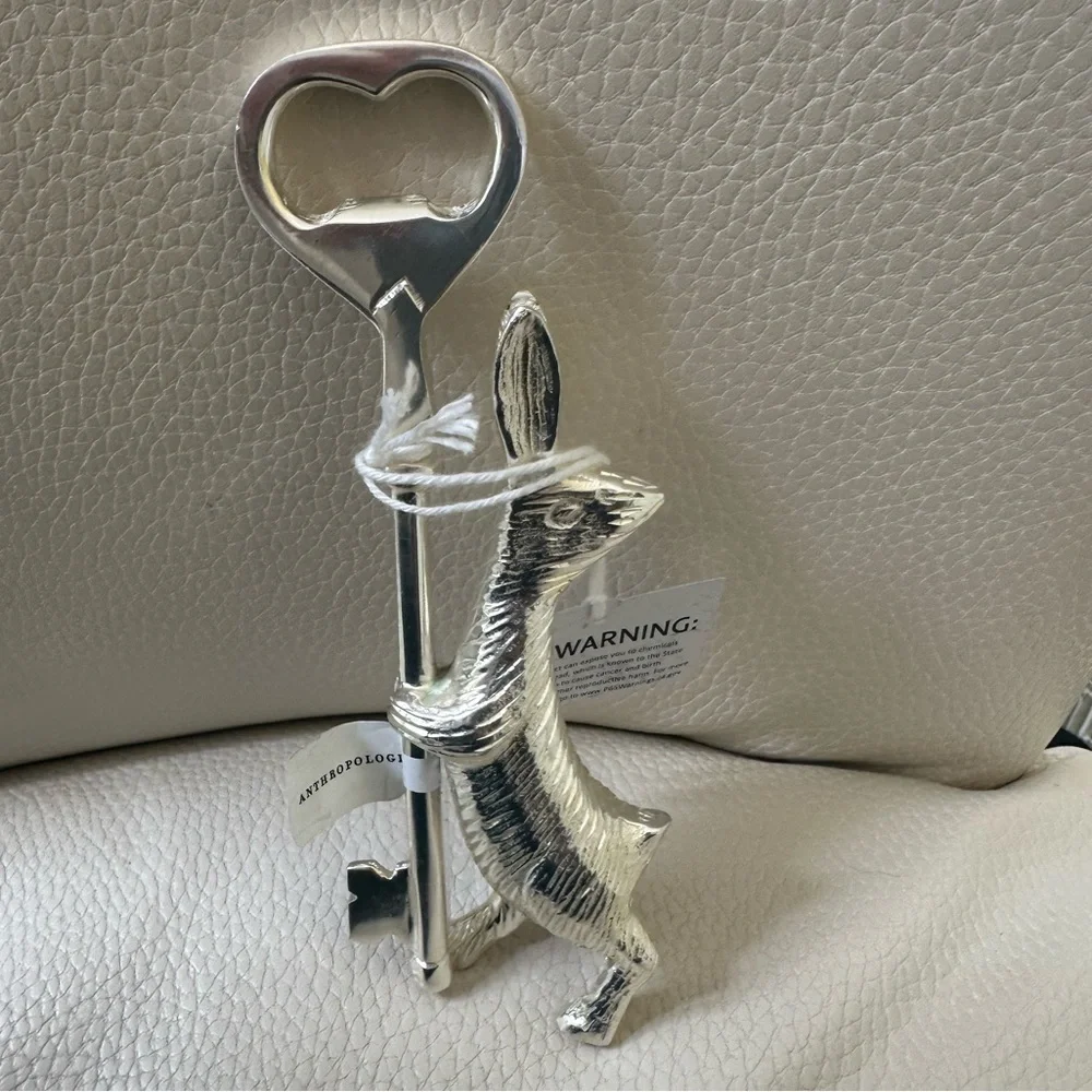 Bunny Bottle Opener by Anthropologie NWT Easter Rabbit Spring Heavy Weight CUTE!